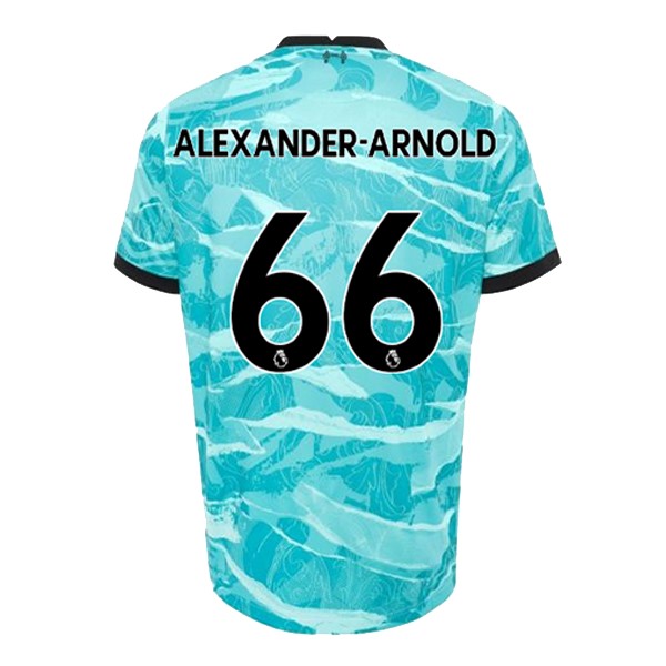 Camiseta Liverpool NO.66 Arnold Segunda Equipación 2020-2021 Azul